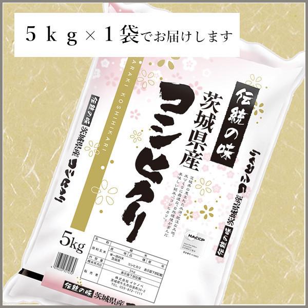 新米 令和５年産 贈り物 お米 5kg 送料無料 コシヒカリ 白米 5kg×1袋 茨城県 産直 五ツ星お米マイスター厳選米 内祝い 御祝い お祝い