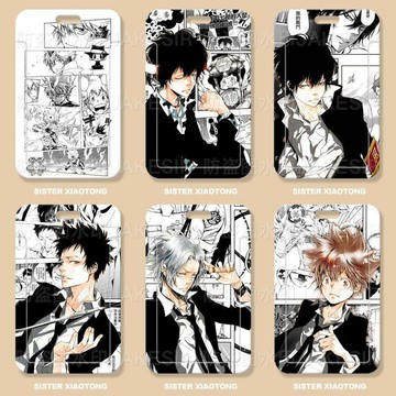 家教粉必收💖家庭教師Reborn 動漫周邊 期間限定 日漫 滑蓋卡套飯卡 學生公交卡身份證件套門禁卡校園卡收納