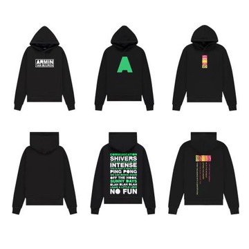 Armin van Buuren阿明范比倫連帽衫男女綠色標語秋冬款百大dj衛衣