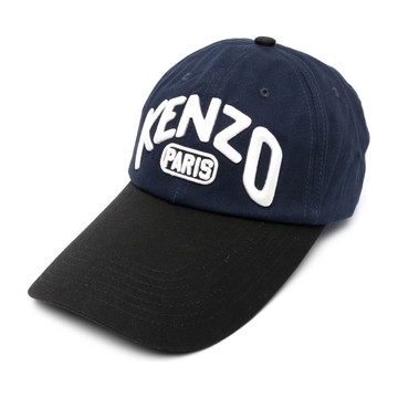 KENZO NAVY BLUE CASUAL CAP 藍色男款配件