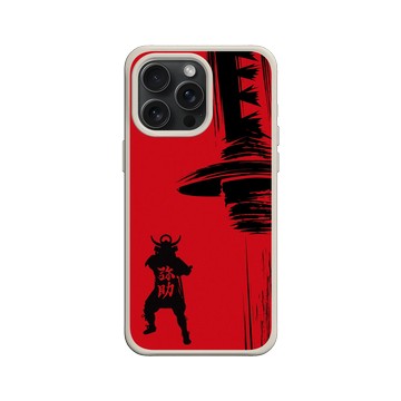 iPhone 15 Pro Max SolidX 貝殼灰 - Assassin's Creed - Assassin's Creed® Shadows - Yasuke silhouette