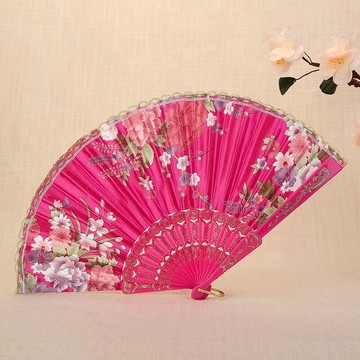 古風折疊扇子折扇中國風復古古典漢服隨身便攜