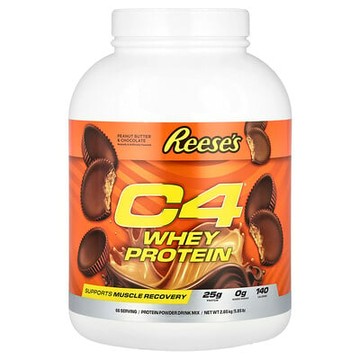 C4 / Cellucor, C4® 乳清蛋白，里斯花生醬和巧克力，5.85 磅（2.65 千克）