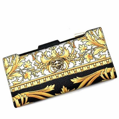 VERSACE ヴェルサーチェ ベルサーチ ブランド 長財布 スナップ
