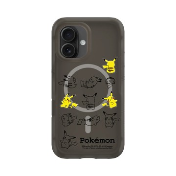 iPhone 16 AirX 本質黑 - 寶可夢 Pokemon - 皮卡丘動作大集合