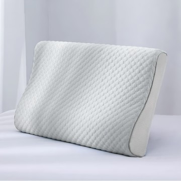 Home of flowers 繁花之家 涼感透氣乳膠枕枕套  61 x 41 x 12cm  典雅灰  1個