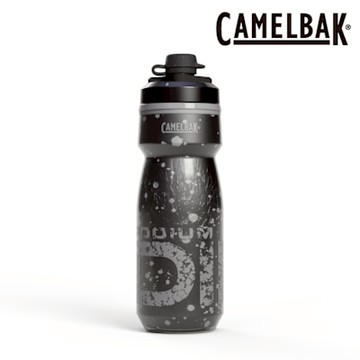 CAMELBAK PODIUM DIRT SERIES保冷防塵噴射水瓶 CB1901003062｜620ml 瀝青黑