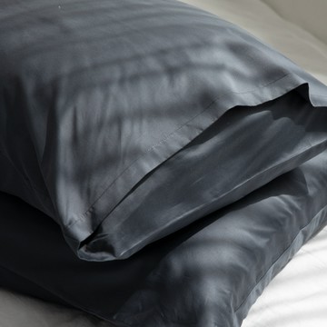 ZAZA枕頭 頂級超高密度120支紗枕頭套  1個  深灰色  70 x 55 cm