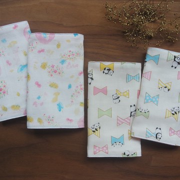 【優惠二入組】六重紗背帶口水巾 / 溫柔粉色 (現貨)