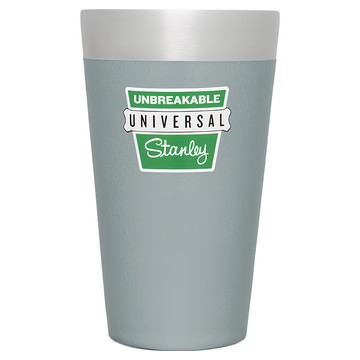 STANLEY MILESTONES 台灣公司貨 品脫杯 470ml 錘紋銀 保冰保冷水杯  1個