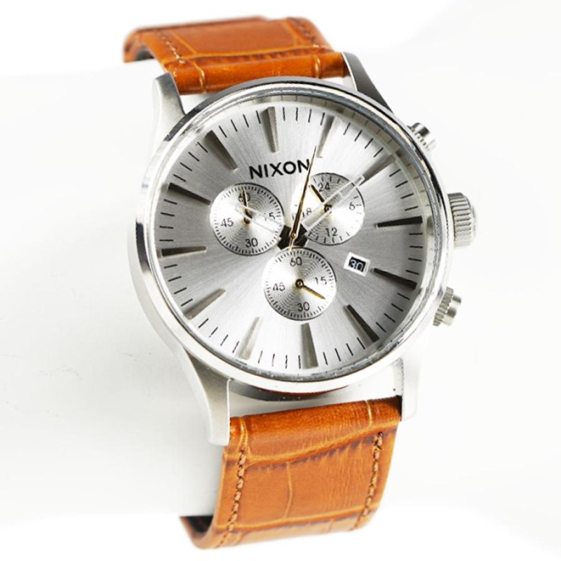 ニクソン 腕時計 メンズ NIXON SENTRY CHRONO セントリークロノレザー 男性用 A4051888 A405-1888 |  LINEブランドカタログ