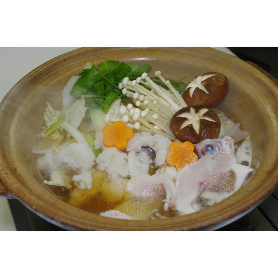 徳島 「吟月」 はもと鯛の鍋   魚介類、海鮮類