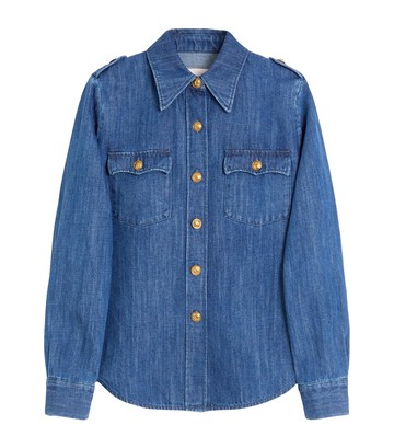 Valentino Cotton-Linen Shirt
