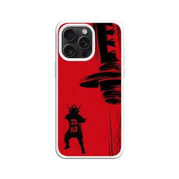 iPhone 15 Pro Max SolidX 白 - Assassin's Creed - Assassin's Creed® Shadows - Yasuke silhouette