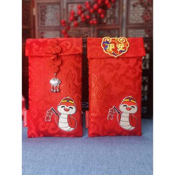 紅包創意萬元寶寶出生喜包個性生日布藝周歲滿月新年壓歲包利是封