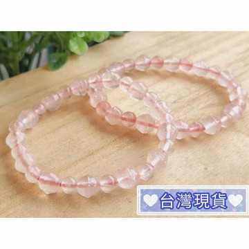 玉鎔水晶-台灣現貨 天然粉水晶鈴鐺手珠 粉晶鈴鐺手珠 粉水晶手珠 粉晶手珠 粉晶鈴鐺手鍊 粉水晶鈴鐺手鍊 粉晶 粉水晶