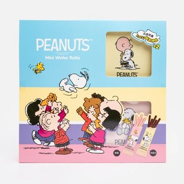 SNOOPY迷你雙享捲心酥禮盒240g