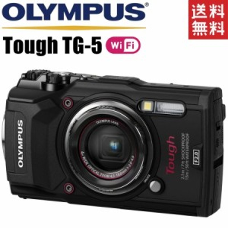 オリンパス OLYMPUS Tough TG-5 ブラック Wi-Fi搭載 アウトドアカメラ