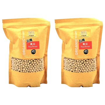 茂喜食品 有機黃豆 (加拿大)  400g  2包