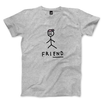 friEND - 深麻灰 -中性版T恤