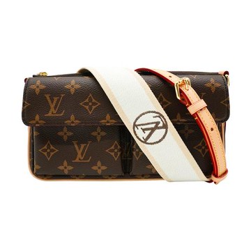 Louis Vuitton Vivacite 雙口袋兩用肩背包(M46999-咖)