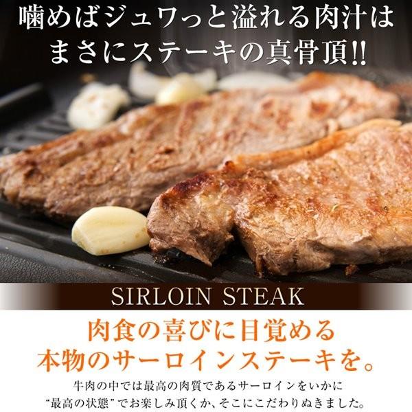 熟成 サーロインステーキ 約450g(約150g×3)熟成肉 冷凍 アメリカ産牛肉