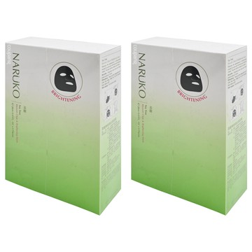 NARUKO 牛爾 台灣公司貨 茶樹神奇美白黑面膜  5片  2盒