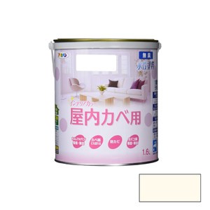 日本 Asahipen 水性高機能健康塗料 象牙 1.6L