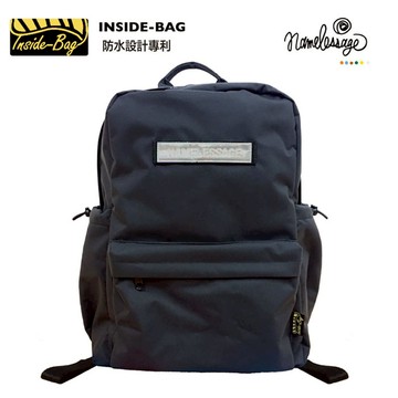 【namelessage】100%防水輕便型後背包(88黑)_NLG0P713