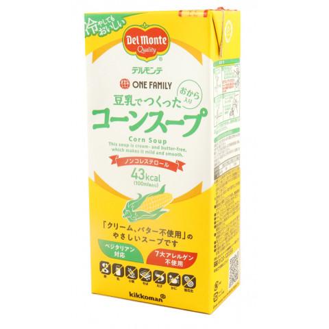 デルモンテ　豆乳でつくったコーンスープ　1000ml