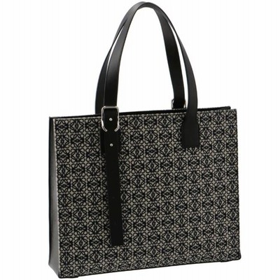 ロエベトートバッグ LOEWE ロエベ トートバッグ(2WAY仕様) ブラック A4 TOTE BAG