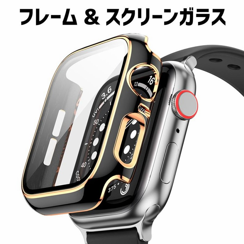 Apple Watch カバー アップルウォッチ 8ケース 41mm クリア