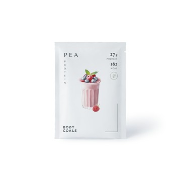 Body Goals 全素多效豌豆蛋白飲PRO-繽紛野莓口味(40g/包，12包/盒)