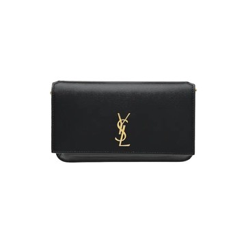 SAINT LAURENT 635095 CASSANDRE 系列皮革鏈條包手機包斜背包