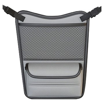 bebehome 汽車座椅中間置物收納掛袋 運動座椅用  1個  灰色