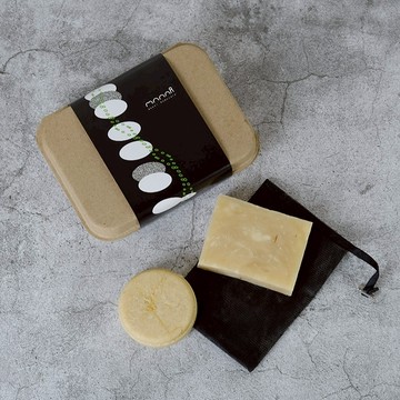 【沐澧mooni】永續入門洗髮餅手工皂禮盒