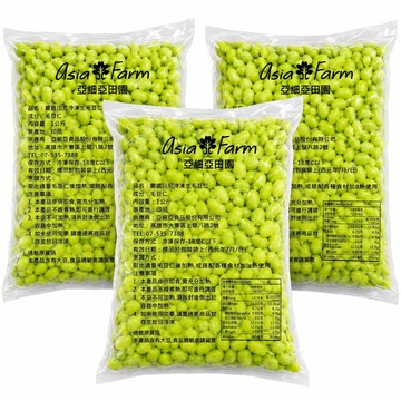 毛豆/其他 亞細亞田園 毛豆仁 1公斤x3包(免運組/免清洗)