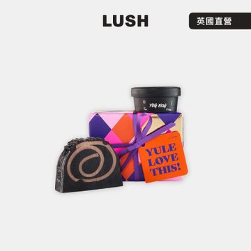 【LUSH 嵐舒】給最愛的你 沐浴保養禮盒(香氛皂x1+身體乳x1/巧克力/甜香/聖誕節/交換禮物/送禮/乳液)