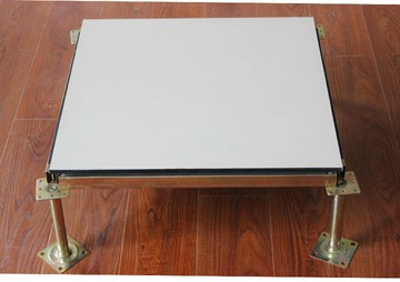 公司貨免運 附發票 簡易陶瓷面防靜電地板600機房高架空全鋼質活動地板瓷磚上門安裝-快速出貨