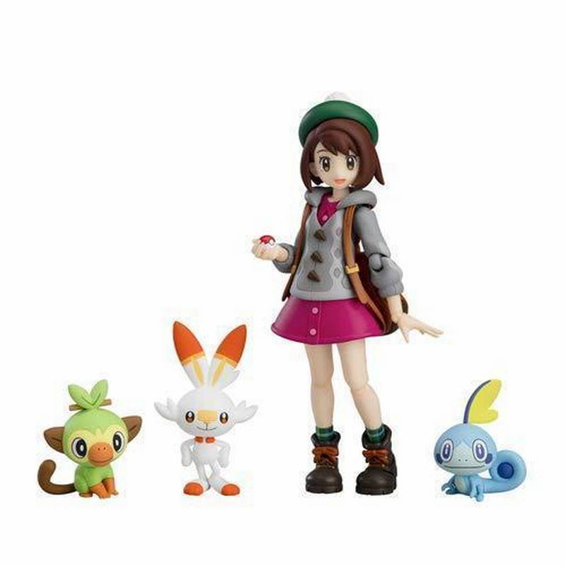 海外ポケモンセンター figma ユウリ サルノリ ヒバニー メッソン