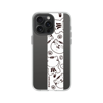 iPhone 15 Pro Max Clear 透明 - VITA VITA．塔仔是隻貓 - 黑黑白白的