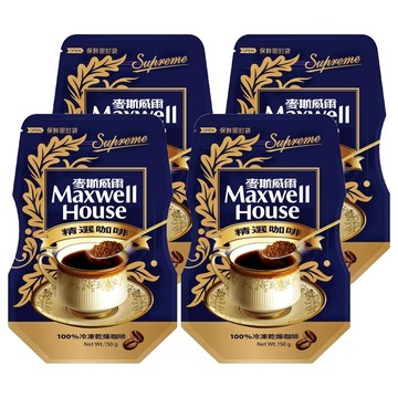 Maxwell House 麥斯威爾 精選咖啡環保包  150g  1入  4包