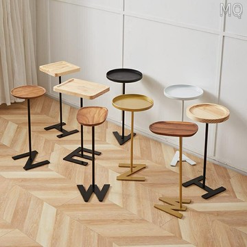 全新 迷你小桌子 實木床頭桌 角幾 客廳 臥室桌 沙發小桌幾 可移動 簡約 輕奢 陽臺小茶幾 邊幾