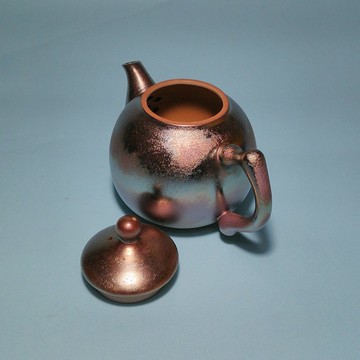 金銀彩茶壺 茶具 陶藝 伴手禮 新年