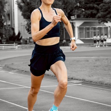 【A-MYZONE】女款 PRO3 競速無痕抗菌輕量跑褲 運動短褲 運動褲 運動服 防走光運動褲｜慢跑 馬拉松 越野跑