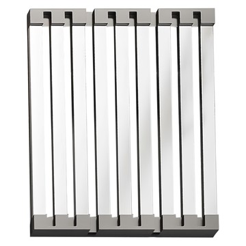 SUNORO 不鏽鋼鋼家用廚房折疊伸縮瀝水架  1個  35 x 32.5cm  銀色