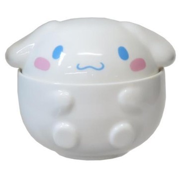 【震撼精品百貨】大耳狗_Cinnamoroll~日本Sanrio三麗鷗 大耳狗陶瓷造型碗附蓋-全身款*27891