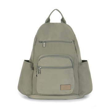 J II 後背包-幻漾防盜尼龍後背包(大款)-野灰綠-6111-8