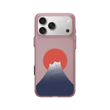 iPhone 17 Pro Max Clear (相機按鈕) 晶醺玫 - ilovedoodle (Lim Heng Swee) - Cat Landscape - 日出