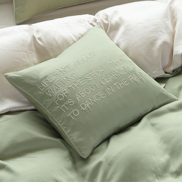 天絲 抱枕 刺繡 沙發抱枕 方枕 腰枕 靠墊  床單 婚禮小物 旅行